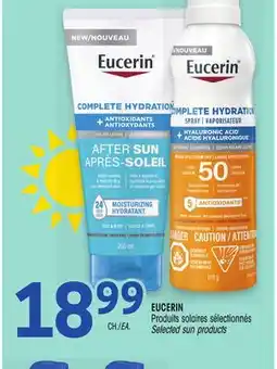 Uniprix EUCERIN Produits solaires sélectionnés/Selected sun products offer