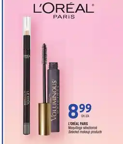 Uniprix L'ORÉAL PARIS Maquillage sélectionné/Selected makeup products offer