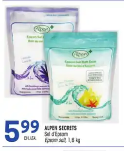 Uniprix ALPEN SECRETS offer