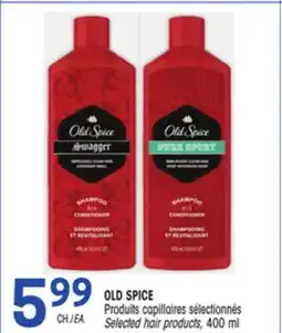 Uniprix OLD SPICE Produits capillaires sélectionnés / Selected hair products offer