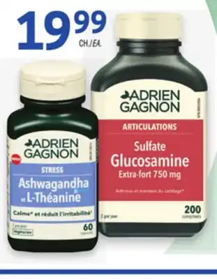 Uniprix ADRIEN GAGNON Produits naturels sélectionnés/Selected natural products offer