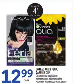 Uniprix L'ORÉAL PARIS FÉRIA, GARNIER OLIA offer