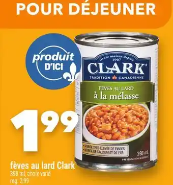 Marche Ami FÈVES AU LARD CLARK offer