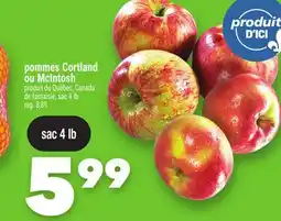 Marche Ami POMMES CORTLAND OU MCINTOSH offer