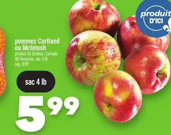 Marche Ami POMMES CORTLAND OU MCINTOSH offer