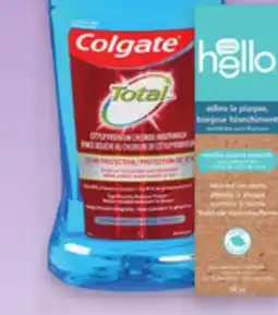 Uniprix COLGATE, HELLO Dentifrices ou rince- bouches sélectionnés / Selected toothpastes or mouthwashes offer