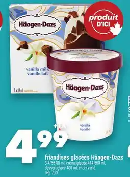 Marche Ami friandises glacées Häagen-Dazs offer