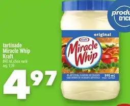 Marche Ami TARTINADE MIRACLE WHIP KRAFT offer