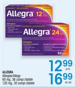 Uniprix ALLEGRA Allergies/Allergy offer