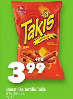 Marche Ami CROUSTILLES TORTILLA TAKIS offer