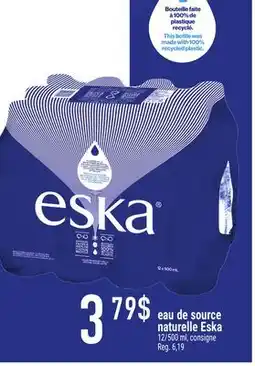 Marche Ami Eau de source naturelle Eska offer