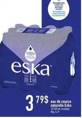 Marche Ami Eau de source naturelle Eska offer