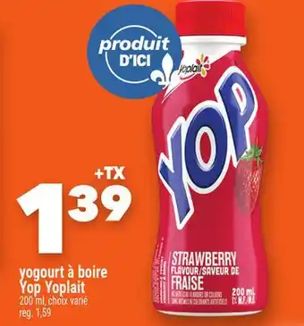 Marche Ami Yogourt à boire Yop Yoplait offer