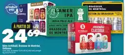 Marche Ami bière Archibald, Brasseur de Montréal, Unibroue | offer