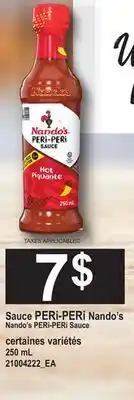 Provigo SAUCE PERI-PERI NANDO'S | NANDO'S PERI-PERI SAUCE, 250 ML offer