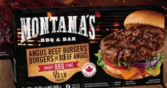 Provigo BURGERS DE BŒUF ANGUS MONTANA'S, 6 x 151 g offer