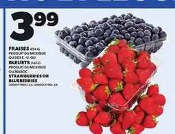 Provigo FRAISES, 454 G OU BLEUETS, 340 G | STRAWBERRIES OR BLUEBERRIES offer