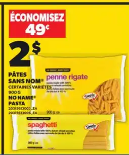 Provigo PÂTES SANS NOM | NO NAME PASTA, 900 G offer