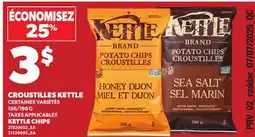 Provigo CROUSTILLES KETTLE | KETTLE CHIPS, 156/198 G offer