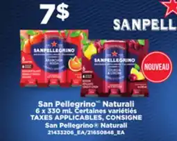 Provigo SAN PELLEGRINOMD NATURALI, 6 X 330 ML offer