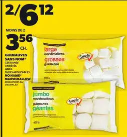 Provigo GUIMAUVES SANS NOM | NO NAME MARSHMALLOW, 400 G offer