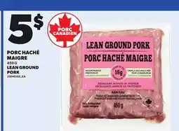 Provigo PORC HACHÉ MAIGRE | LEAN GROUND PORK, 450 G offer