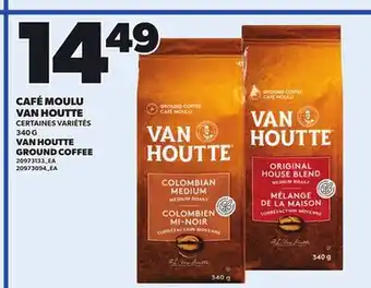 Provigo CAFÉ MOULU VAN HOUTTE | VAN HOUTTE GROUND COFFEE, 340 G offer