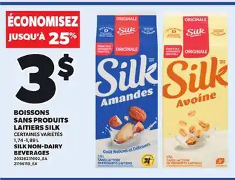 Provigo BOISSONS SANS PRODUITS LAITIERS SILK, 1.74 -1.89 L offer