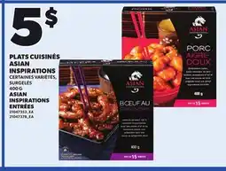 Provigo PLATS CUISINÉS ASIAN INSPIRATIONS | ASIAN INSPIRATIONS ENTRÉES, 400 G offer