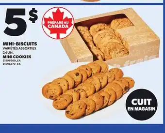 Provigo MINI-BISCUITS | MINI COOKIES, 24 UN offer