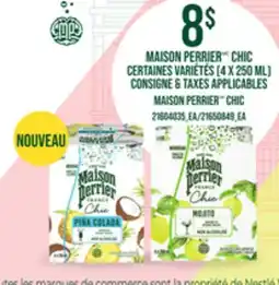 Provigo MAISON PERRIER CHIC, (94 X 250 ML) offer