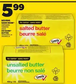 Provigo BEURRE SANS NOM | NO NAME BUTTER, 454 G offer