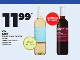 Provigo VIN BASK ROUGE, BLANC OU ROSÉ, 750 ML offer