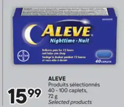 Brunet ALEVE Produits sélectionnés offer
