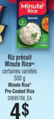 Provigo RIZ PRÉCUIT MINUTE RICE | MINUTE RICE PRE-COOKED RICE, 500 G offer