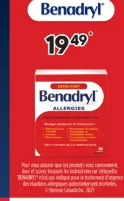 Brunet BENADRYL offer