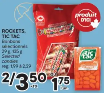 Brunet ROCKETS, TIC TAC Bonbons sélectionnés offer