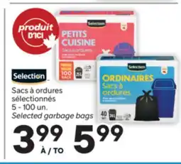 Brunet SELECTION Sacs à ordures sélectionnés offer