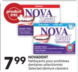 Brunet NOVADENT Nettoyants pour prothèses dentaires sélectionnés offer