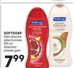 Brunet SOFTSOAP Gels douche sélectionnés offer