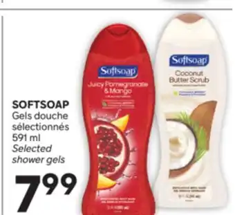 Brunet SOFTSOAP Gels douche sélectionnés offer