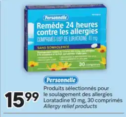 Brunet le soulagement des allergies Loratadine 10 mg, 30 comprimés Personnelle offer