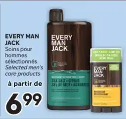 Brunet EVERY MAN JACK Soins pour hommes sélectionnés offer
