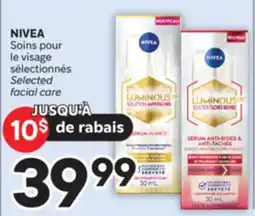 Brunet NIVEA Soins pour le visage sélectionnés offer