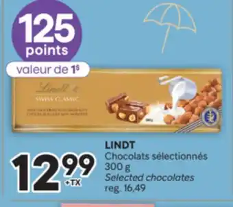 Brunet LINDT Chocolats sélectionnés offer
