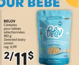Brunet BELOV Céréales pour bébés sélectionnées offer