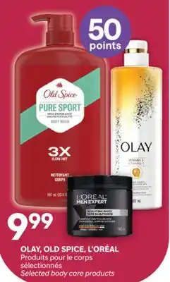 Brunet OLAY, OLD SPICE, L'ORÉAL Produits pour le corps sélectionnés offer