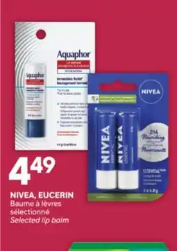 Brunet NIVEA, EUCERIN Baume à lèvres sélectionné offer