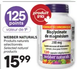 Brunet WEBBER NATURALS Produits naturels sélectionnés offer
