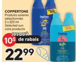 Brunet COPPERTONE Produits solaires sélectionnés offer